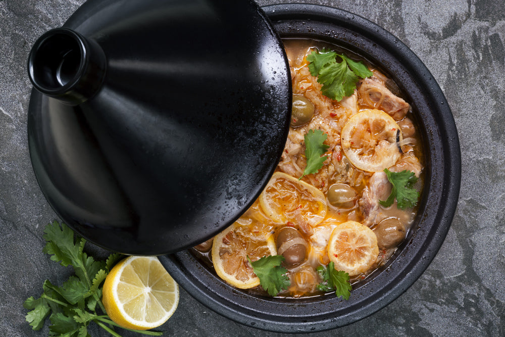Moroccan Marinated Lamb Tagine