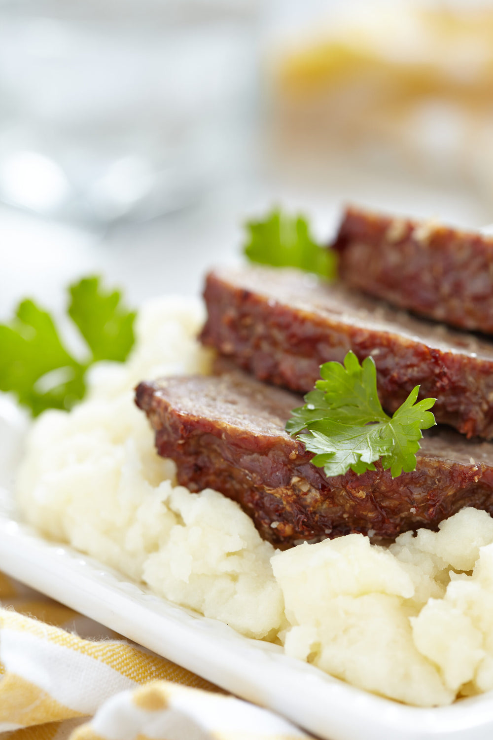 Caramelized Onion Glazed Meatloaf