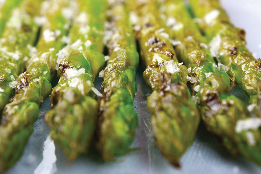 Grilled Garlic Asparagus