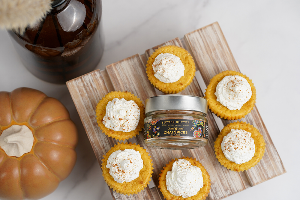 Chai Spiced Pumpkin Cheesecake