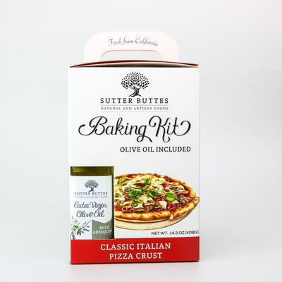 Classic Italian Pizza Crust Baking Kit - Sutter Buttes Olive Oil