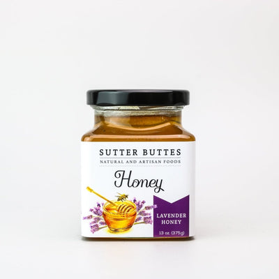 Lavender Infused Raw Honey - Sutter Buttes Olive Oil