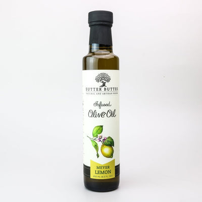 Meyer Lemon Infused Extra Virgin Olive Oil - Sutter Buttes Olive Oil