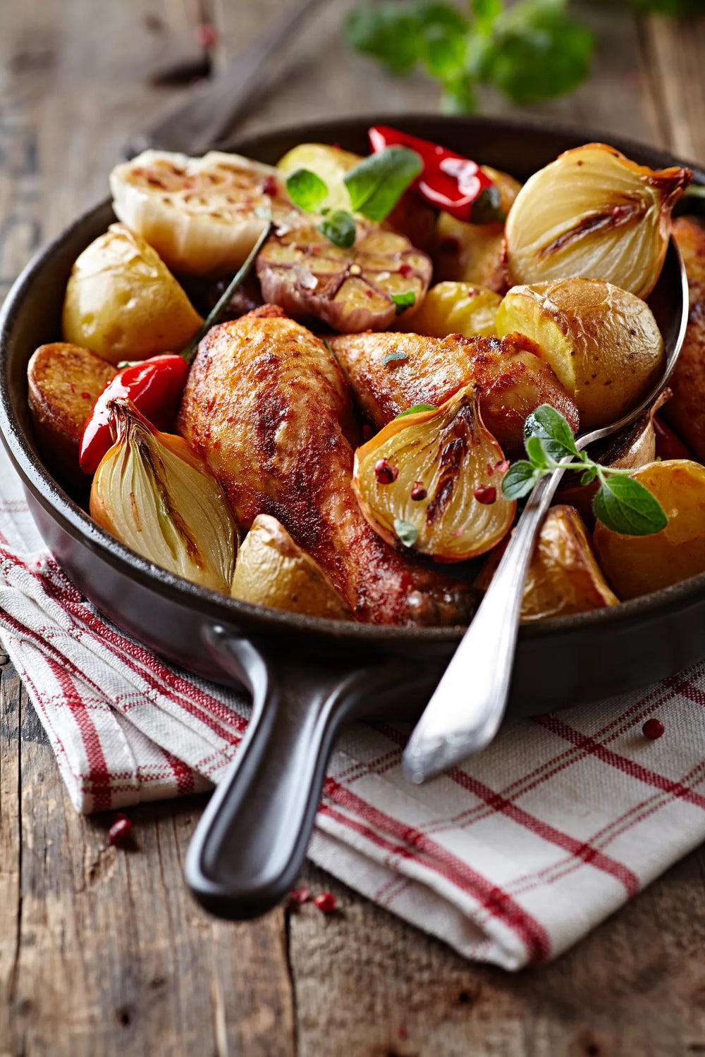 Roasted Chicken and Root Vegetables