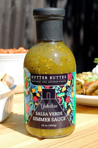
                    
                      Salsa Verde Simmer Sauce | Award-Winning Mild & Tangy Mexican Cooking Base - Sutter Buttes Olive Oil
                    
                  