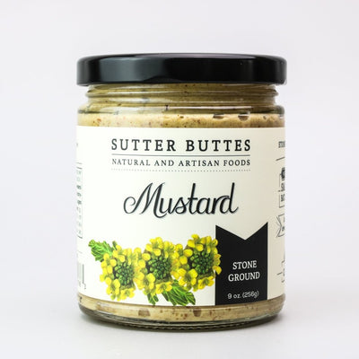 Stoneground Mustard - Sutter Buttes Olive Oil