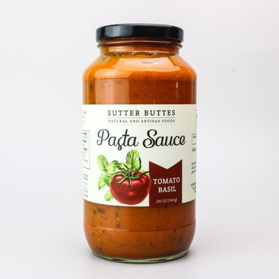 Tomato Basil Pasta Sauce - Sutter Buttes Olive Oil