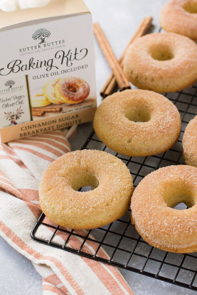 
                    
                      Cinnamon Sugar Donut Baking Kit - Sutter Buttes Olive Oil
                    
                  