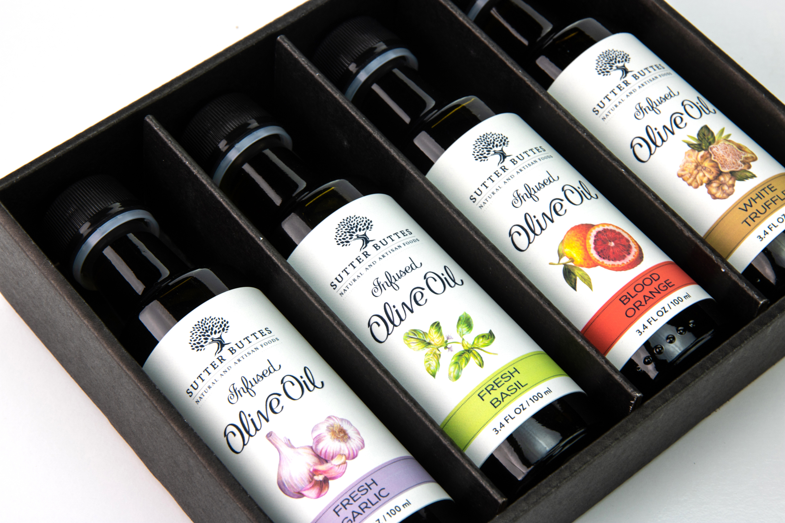 Sutter Buttes 100ml Infused EVOO Gift Set - Image 2