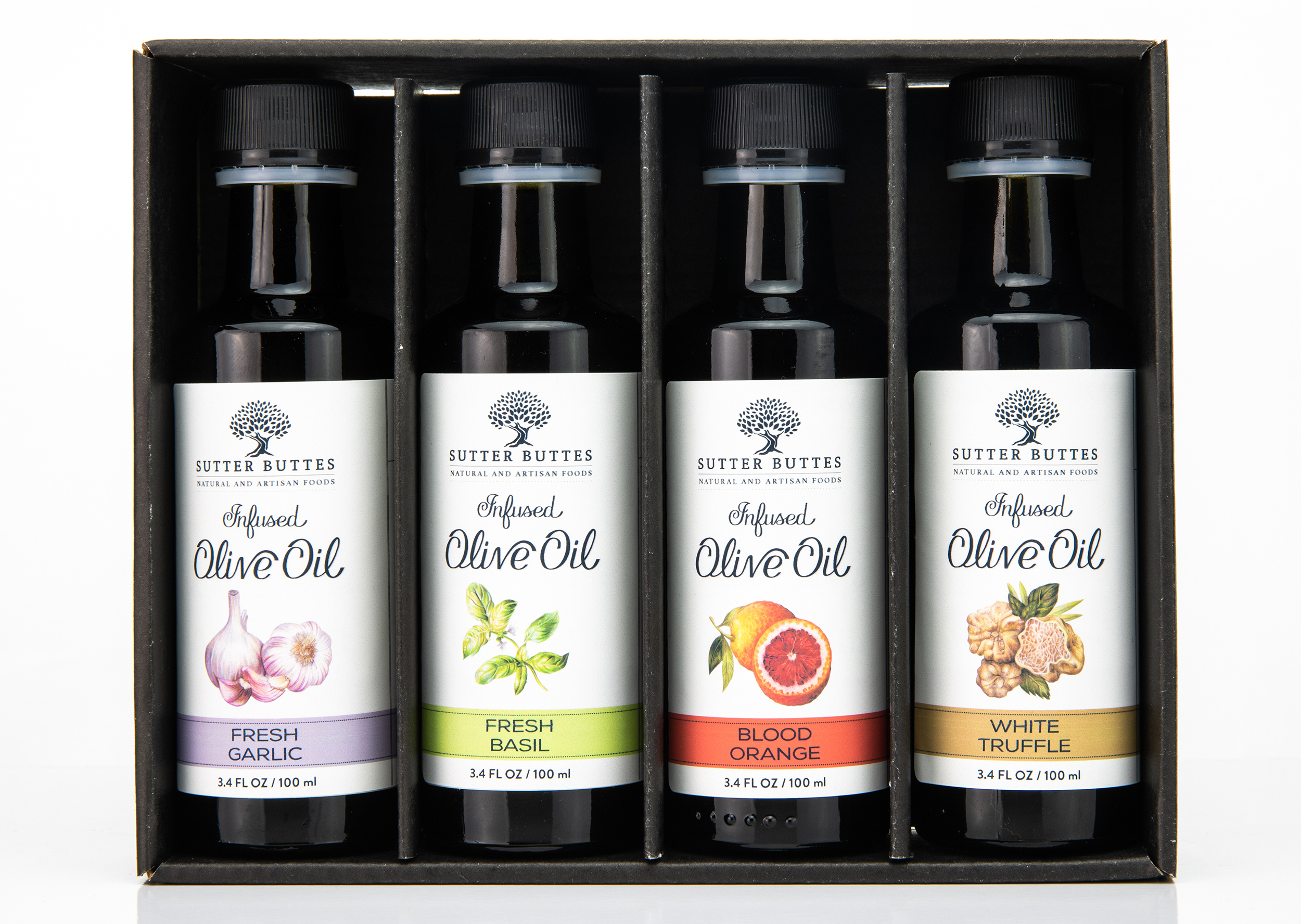 Sutter Buttes 100ml Infused EVOO Gift Set