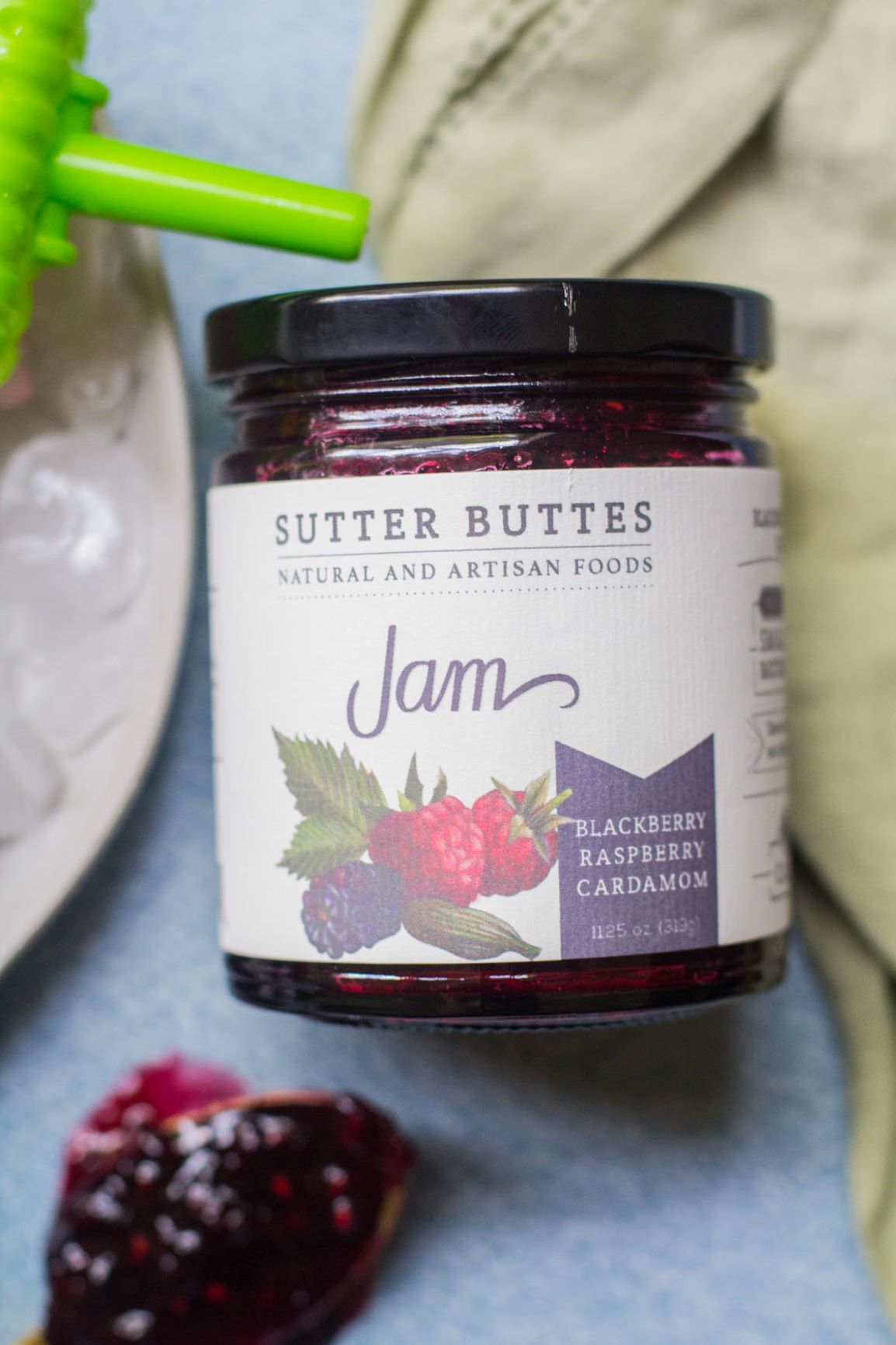 Blackberry Raspberry with Cardamom Jam - Image 2