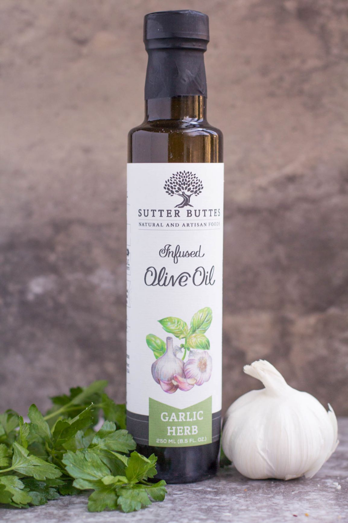 Garlic Herb Infused Extra Virgin Olive Oil - Image 2