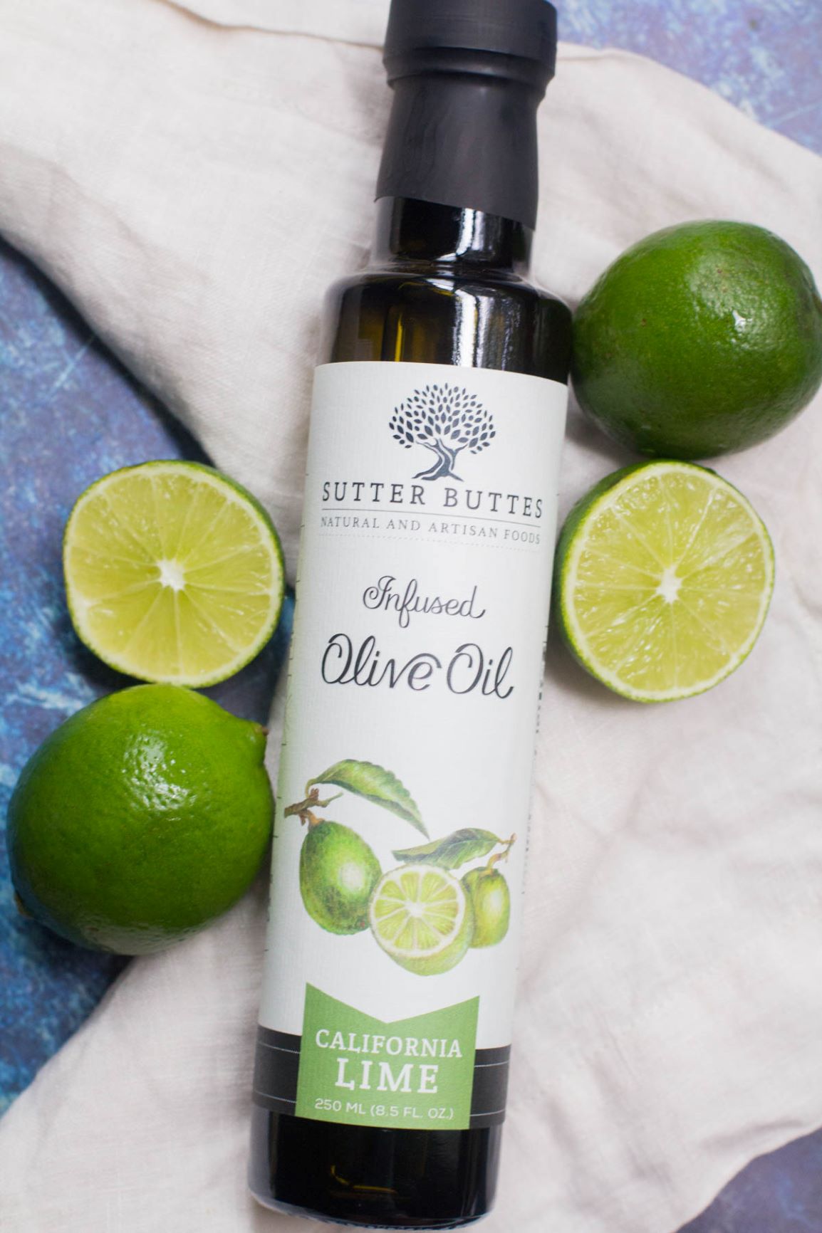 California Lime Infused Extra Virgin Olive Oil - Image 2
