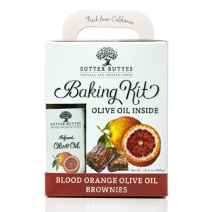 Blood Orange Brownie Baking Kit with Olive Oil