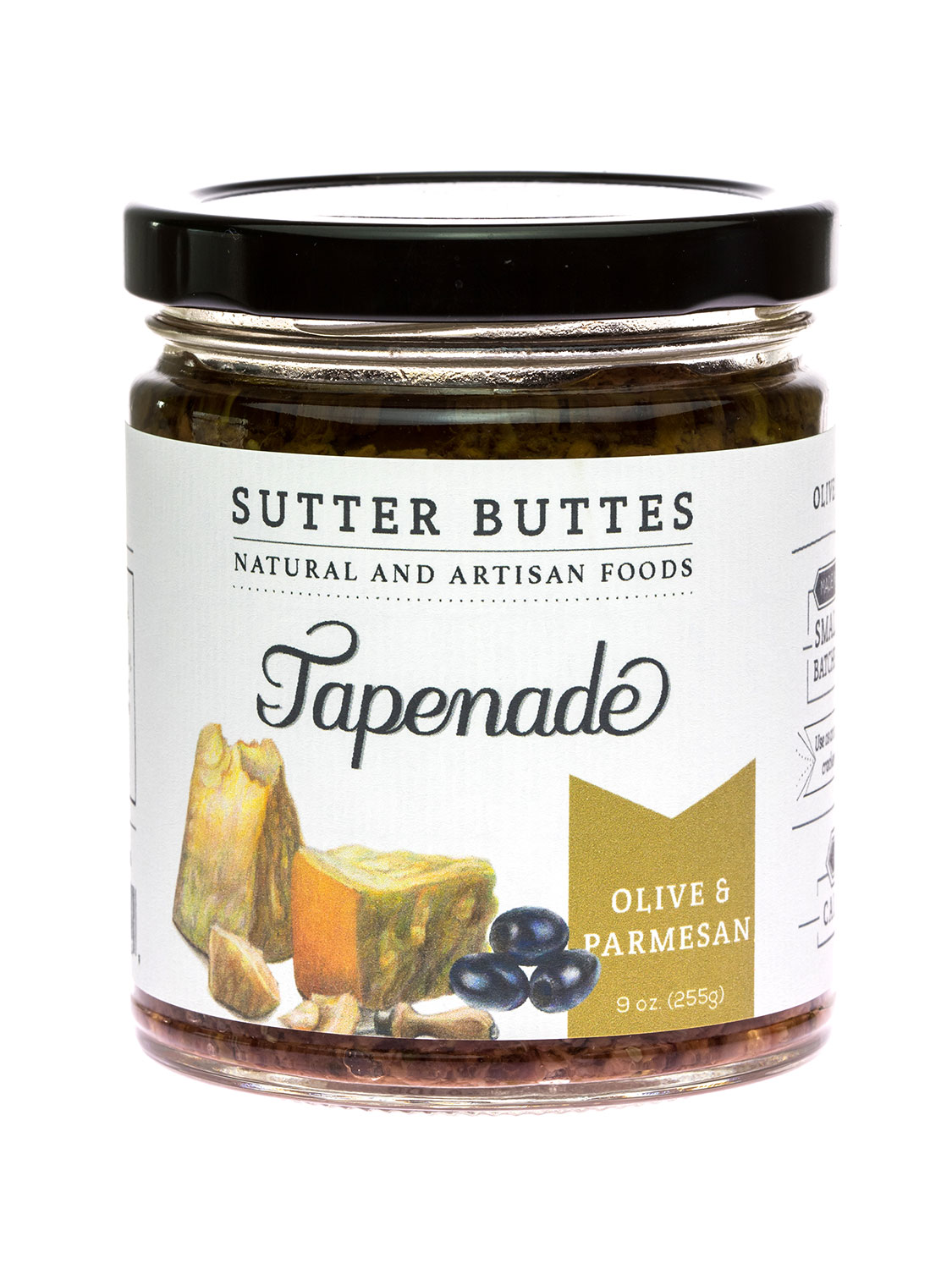 sutter buttes Olive-and-Parmesan tapenade