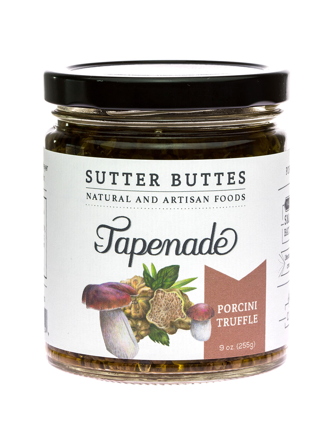 sutter buttes Porcini-Truffle tapenade