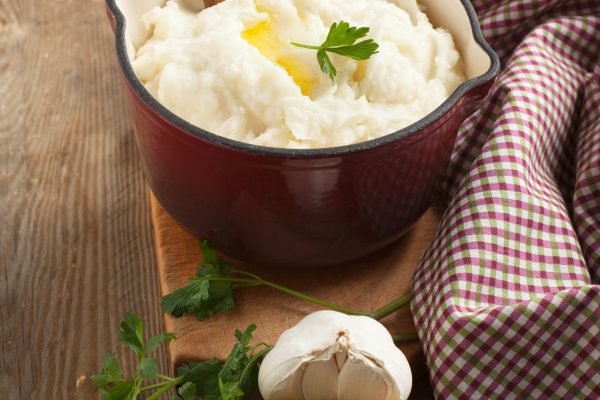 garlic mashed potatoes