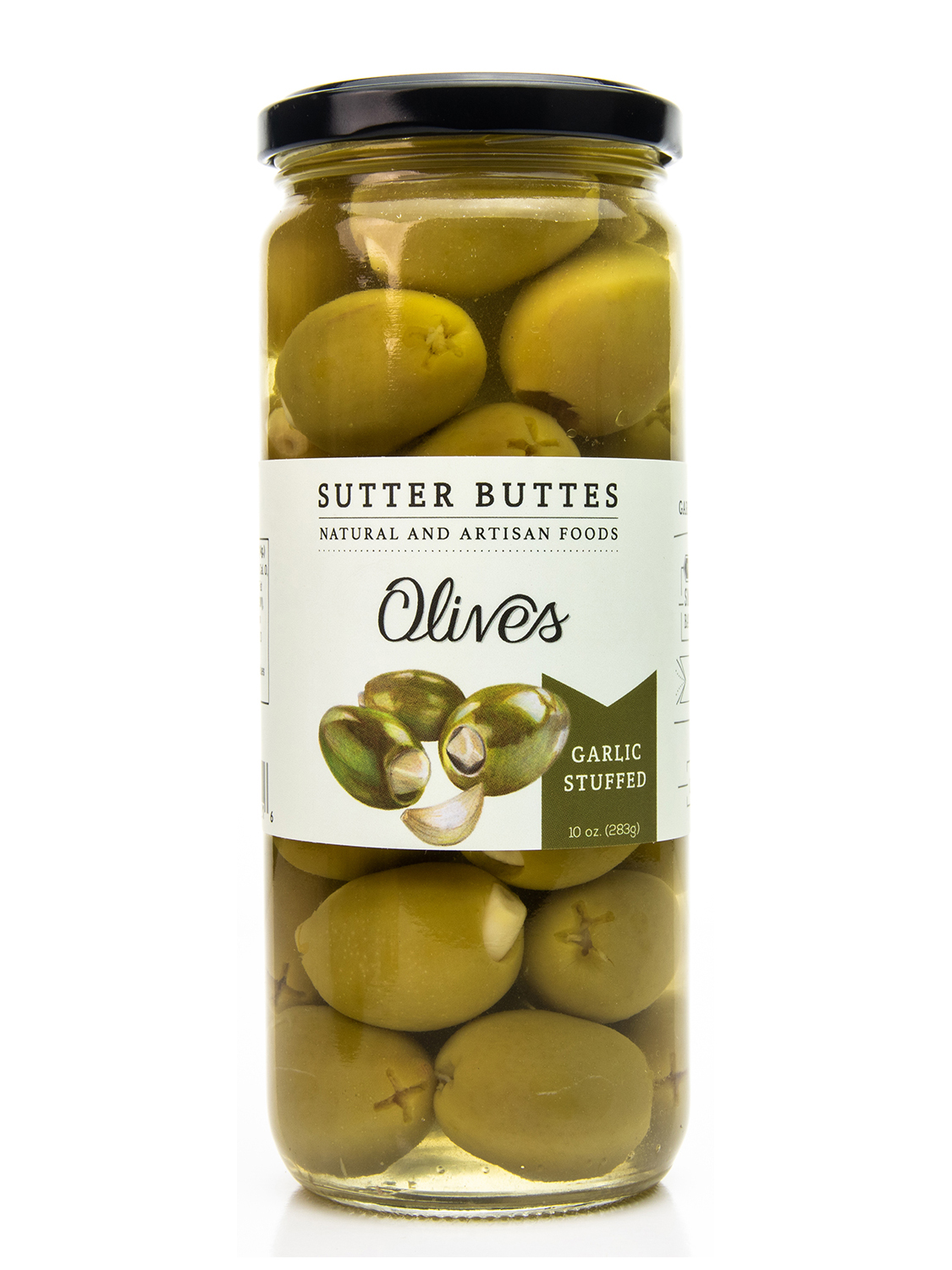 Garlic Stuffed Green Olives – Juicy & Flavorful 10oz.