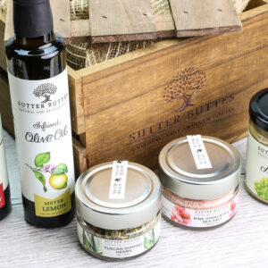 Salad Lovers Gift Crate – Meyer Lemon Olive Oil & Raspberry Balsamic