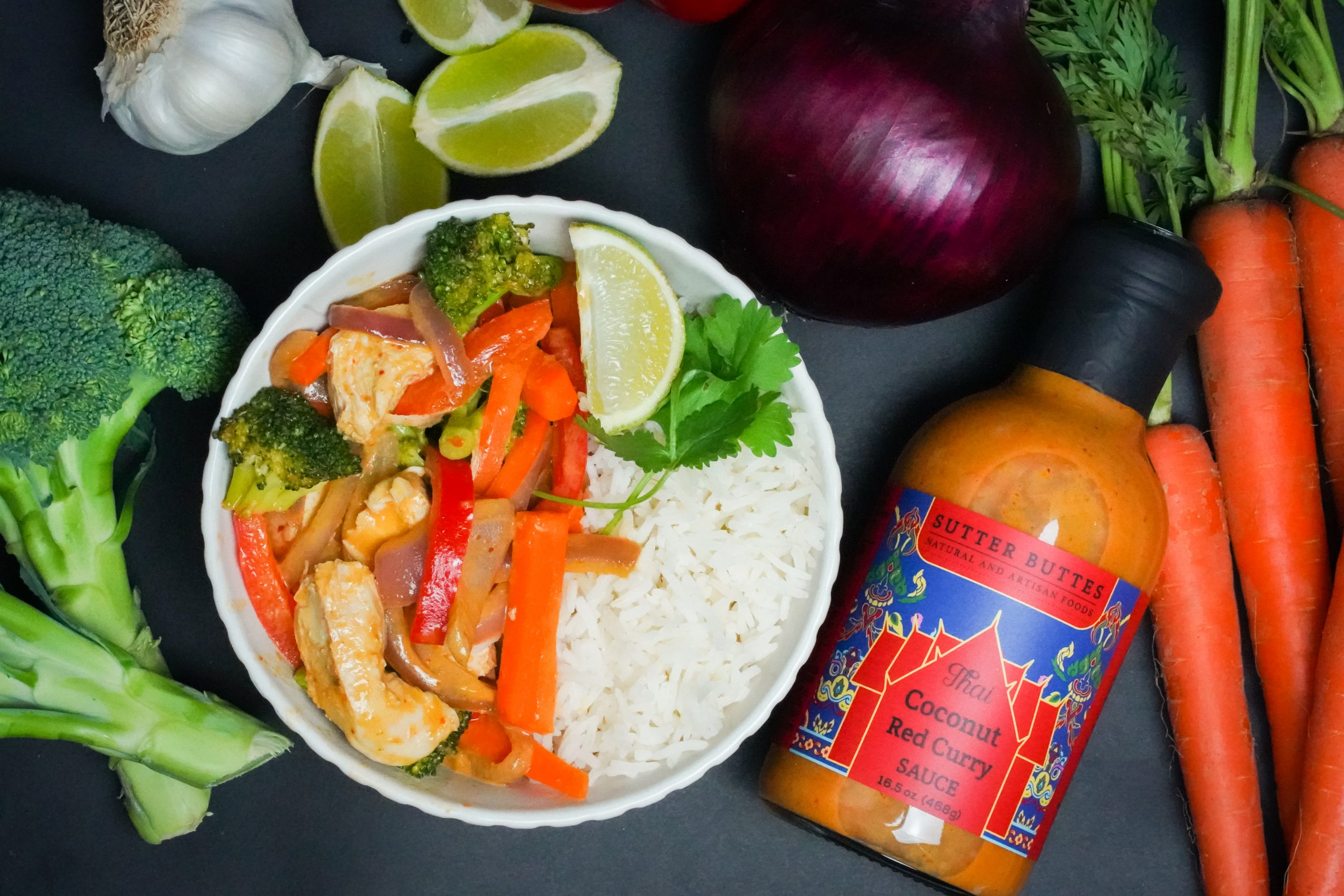 Thai Coconut Red Curry Sauce - Image 3
