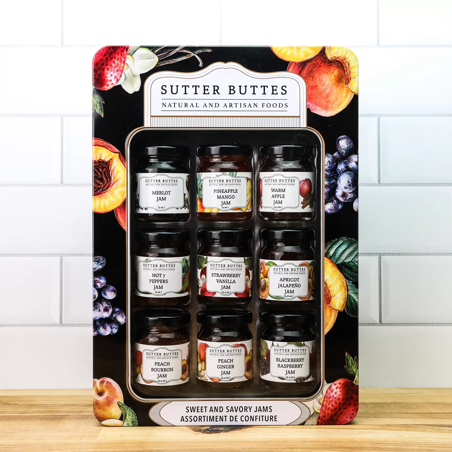 Sweet and Savory Jams Gift Tin (H23)